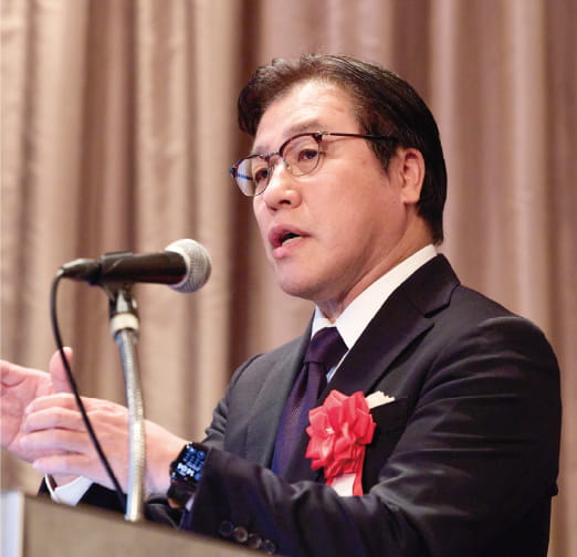 代表執行役社長　横山 毅 個人投資家説明会の様子